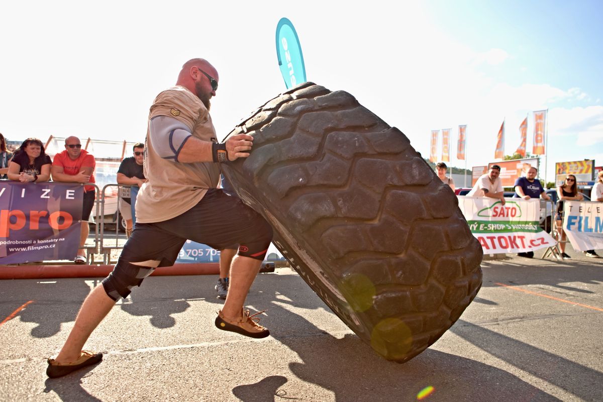Tire flip